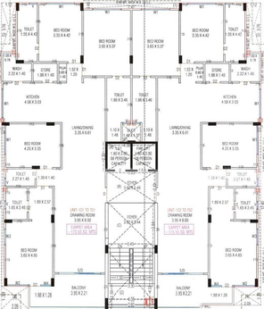 Floor Plan of Solace Rajharsh Celestial in Ellisbridge, Ahmedabad - Image 91127