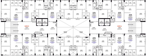 Floor Plan of Krishna Satkar Green in Nava Naroda, Ahmedabad - Image 91571