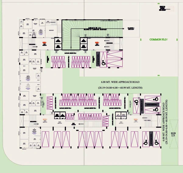 Master Plan of Krishna Satkar Green in Nava Naroda, Ahmedabad - Image 91572