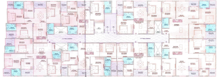 Floor Plan of Gurukripa Grand Sky Apartment in Jagatpura, Jaipur - Image 93568