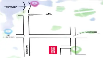Location of Gurukripa Grand Sky Apartment - Image 93567