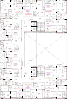 Floor Plan of SB Crestoria in Nana Chiloda, Ahmedabad - Image 92472