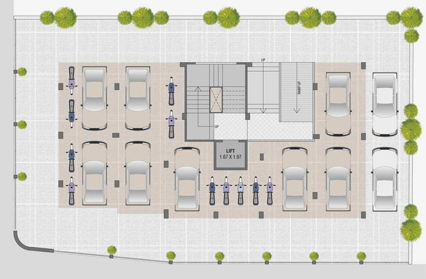Master Plan of Vraj Prasthan 10 in Paldi, Ahmedabad - Image 92488