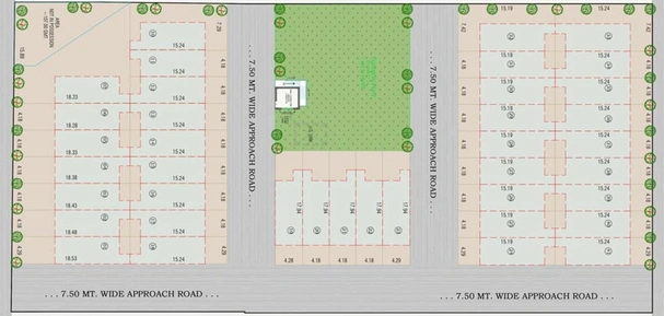 Master Plan of Ravi Royal Bunglows in Geratpur, Ahmedabad - Image 92515