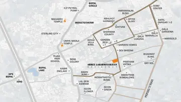 Location of Siddhipriya Lakshminarayan Residency - Image 91577