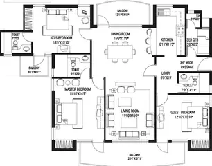 Project Image of 3 BHK Flat for Resale in RPS Savana Sector 88, Faridabad - Image 50838