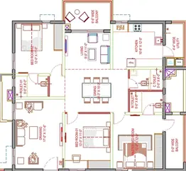 Project Image of 4 BHK Flat for Resale in Vasavi Sarovar Madhapur, Hyderabad - Image 51584