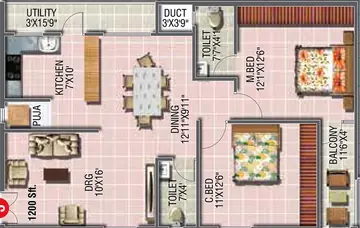 Project Image of 2 BHK Flat for Resale in Jayabharathi Nivasa Kukatpally, Hyderabad - Image 51689