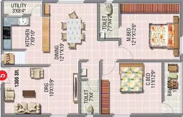 Project Image of 2 BHK Flat for Resale in Jayabharathi Nivasa Kukatpally, Hyderabad - Image 51703