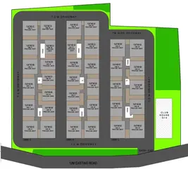 Master Plan of 3 BHK Flat for Resale in Canny Aravindam Bowrampet, Hyderabad - Image 55849