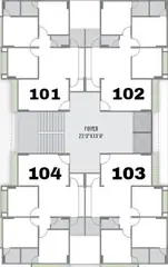 Project Image of 3 BHK Flat for Resale in Nia Nami Riverside 46 Raysan, Gandhinagar - Image 56511