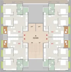 Project Image of 3 BHK Flat for Resale in Rajnandan Raj Iconza Raysan, Gandhinagar - Image 56519