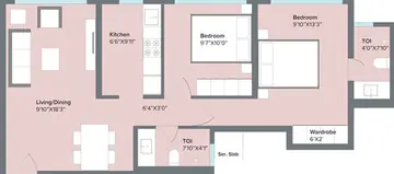 Project Image of 2 BHK Flat for Resale in Marathon Nexzone Panvel, Navi Mumbai - Image 56665