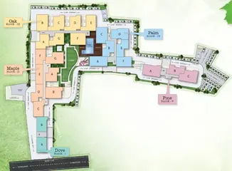 Master Plan of 3 BHK Flat for Resale in Rishi Ecoview Rajarhat, Kolkata - Image 57330