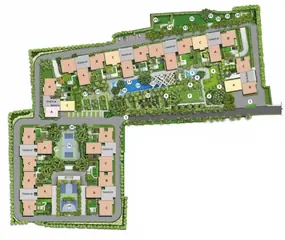 Master Plan of 4 BHK Flat for Resale in PS Navyom New Alipore, Kolkata - Image 57302