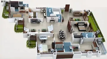 Project Image of 4 BHK Flat for Resale in Atlanta Aura Nipania, Indore - Image 58727