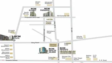 Project Image of 2 BHK Flat for Resale in BCM Park Nipania, Indore - Image 59171