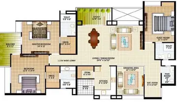 Project Image of 3 BHK Flat for Resale in BCM Pride South Tukoganj, Indore - Image 59309