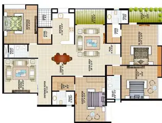 Project Image of 4 BHK Flat for Resale in BCM Pride South Tukoganj, Indore - Image 59314