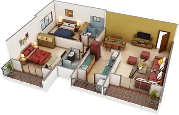 Project Image of 2 BHK Flat for Resale in Gorani D Ornate Keshar Bagh, Indore - Image 59406