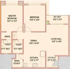 Project Image of 2 BHK Flat for Resale in DB Pride Talawali Chanda, Indore - Image 59435