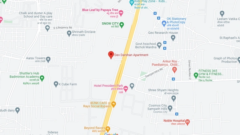 Project Image of 2 BHK Flat for Resale in JVD Devdarshan, Bicholi Mardana - Image 59503