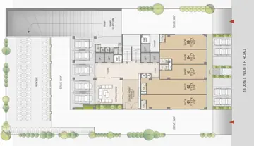 Project Image of Commercial Office Space for Rent in Krishna Beacon Vaishnodevi Circle, Ahmedabad - Image 60208