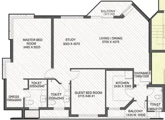 Project Image of 2 BHK Flat for Resale in Jaypee Star Court Jaypee Greens, Greater Noida - Image 64681