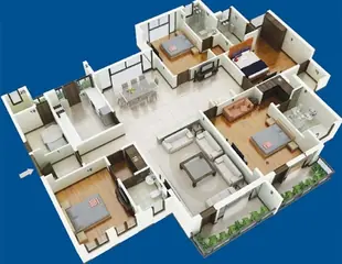 Project Image of 4 BHK Flat for Resale in Jaypee The Castille Jaypee Greens, Greater Noida - Image 64705