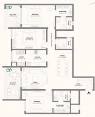 Project Image of 4 BHK Flat for Resale in Assetz 66 And Shibui Whitefield, Bangalore - Image 65149