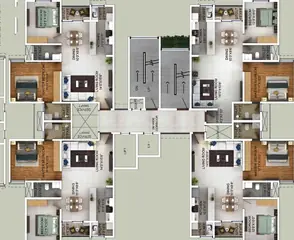 Project Image of 2 BHK Flat for Resale in Purva Zenium Hosahalli, Bangalore - Image 65834