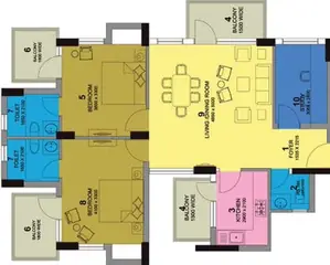 Project Image of 2 BHK Flat for Rent in Imperia Esfera Sector 37C, Gurgaon - Image 66443