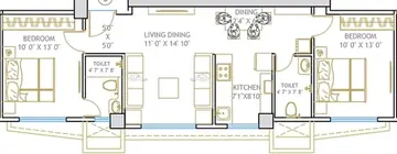 Project Image of 2 BHK Flat for Resale in Shanti Heights Matunga East, Mumbai - Image 67203