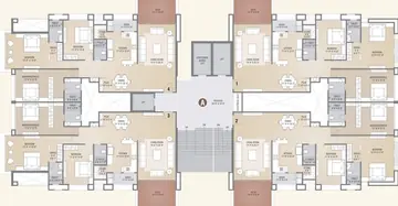 Project Image of 4 BHK Flat for Resale in Sangini Evoq Vesu, Surat - Image 68489