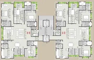 Project Image of 4 BHK Flat for Resale in Raghuvir Salasar Palace I Vesu, Surat - Image 69820