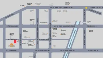 Project Image of 4 BHK Flat for Resale in Raghuvir Salasar Palace I Vesu, Surat - Image 69818