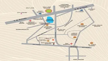 Project Image of 3 BHK Flat for Resale in Eden Bella Vista Beleghata, Kolkata - Image 73802
