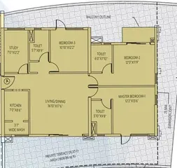 Project Image of 3 BHK Flat for Resale in Siddha Sky EM Bypass, Kolkata - Image 73824