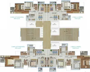 Project Image of 2 BHK Flat for Resale in Sheth Montana Mulund West, Mumbai - Image 74288