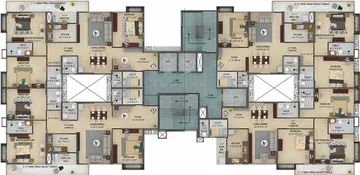 Project Image of 3 BHK Flat for Resale in Merlin X Tangra, Kolkata - Image 75045
