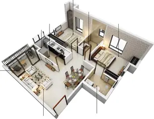 Project Image of 2 BHK Flat for Resale in Rishi Pranaya Rajarhat, Kolkata - Image 75058