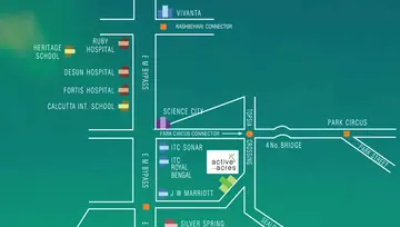 Project Image of 2 BHK Flat for Resale in Ruchi Active Acres EM Bypass, Kolkata - Image 75077