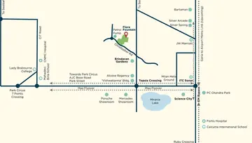 Project Image of 3 BHK Flat for Resale in Alcove Flora Fountain Topsia, Kolkata - Image 75094