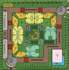 Project Image of 2 BHK Flat for Resale in Casa Greens Exotica Vrindavan Yojna, Lucknow - Image 75158