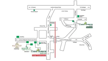Project Image of 2 BHK Flat for Resale in Casa Greens Exotica Vrindavan Yojna, Lucknow - Image 75155