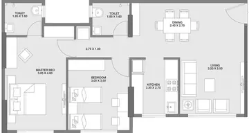 Project Image of 2 BHK Flat for Resale in Godrej Tranquil Kandivali East, Mumbai - Image 75368