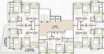 Project Image of 3 BHK Flat for Resale in Sagar Sky Raysan, Gandhinagar - Image 75527