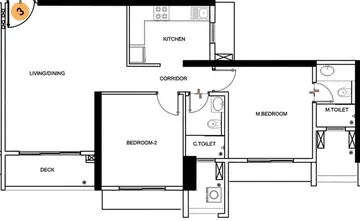 Project Image of 2 BHK Flat for Resale in Shapoorji Pallonji Astron Kandivali East, Mumbai - Image 75723