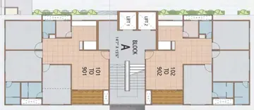 Project Image of 3 BHK Flat for Rent in Dev Aatreya Sargasan, Gandhinagar - Image 75800