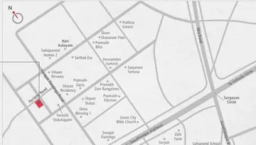Project Image of 3 BHK Flat for Rent in Dev Aatreya Sargasan, Gandhinagar - Image 75802